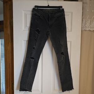 American Eagle Outfitters Gray Denim
